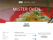 Tablet Screenshot of misterchen.be